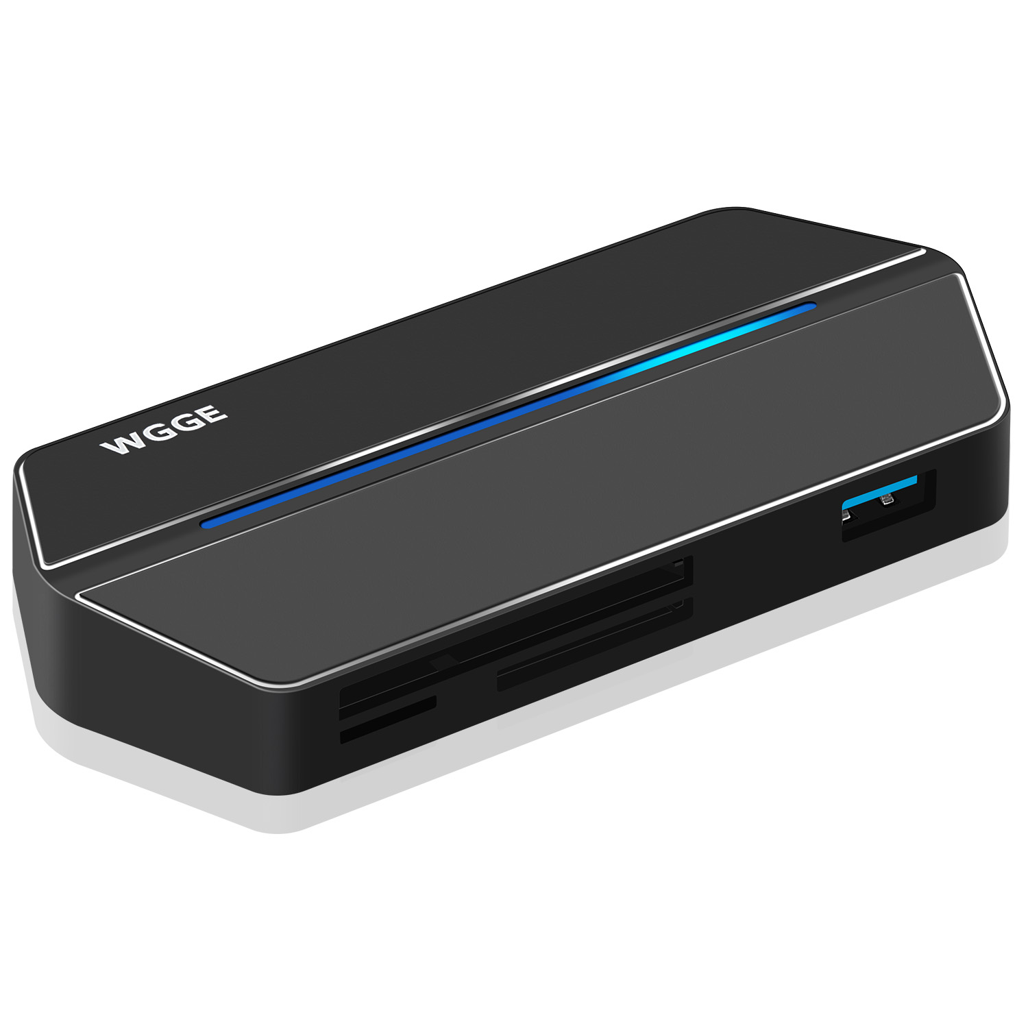 WGGE USB C Travel Dock, USB C/ Type c Hub 8-in-1 Hub Adapter