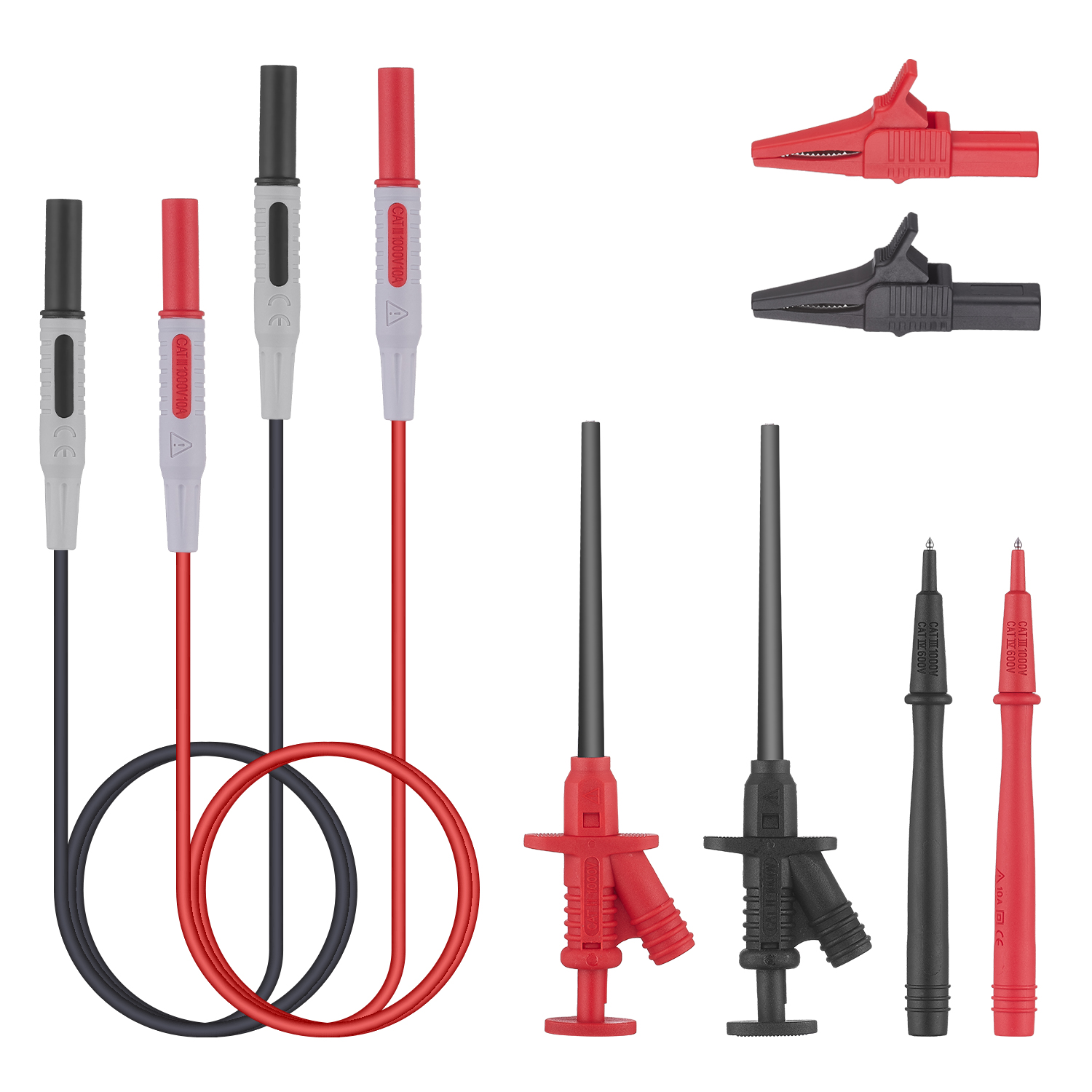 WGGE WG-6625 ELECTRONICAL TEST LEAD KIT/TEST LEAD SET
